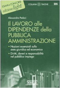 Il lavoro alle dipendenze della pubblica amministrazione