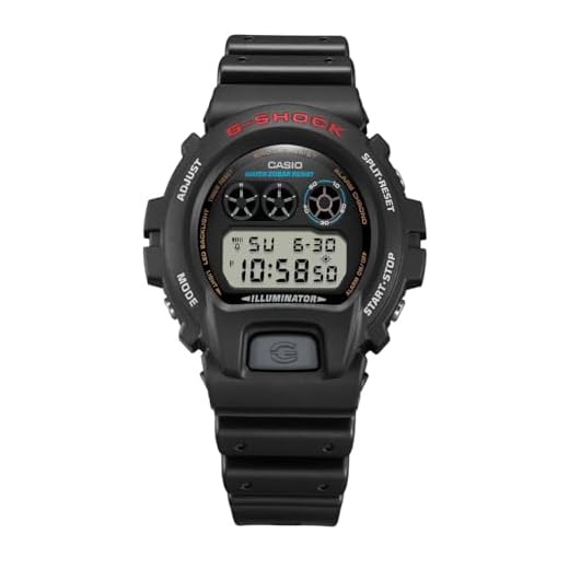 Relógio Casio G-Shock Digital Led Light DW-6900U-1DR