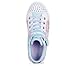 Skechers Kids Twinkle Toes Twinkle Sparks-Underwater Magic Sneaker, White/Multi, 5 Toddler