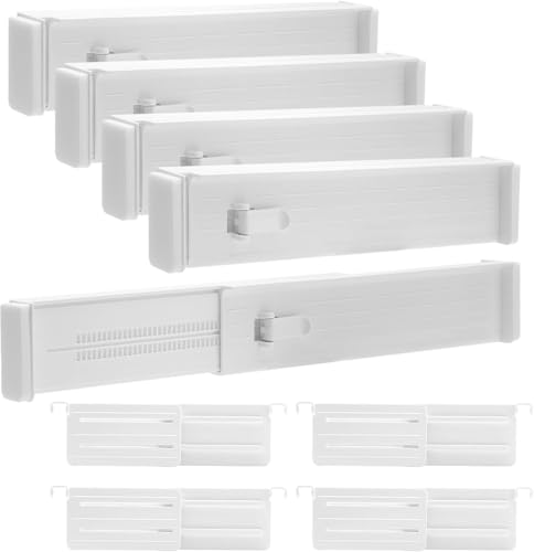 Séparateur de tiroir extensible haut de gamme pour aménagement de dressing et vanité - 2