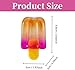 Ice Cream Squeeze Squishy, Popsicle Squishy, Summer Sensory Stress Relief，2026 New Relief Fidget Sensory Toy for Anxiety Stress Everyone, Party Favors (Yellow)