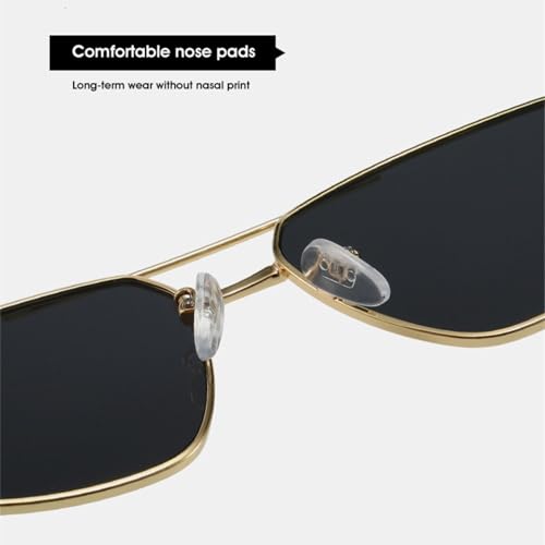 Lunettes de soleil oeil de chat contre l'éblouissement mode métal