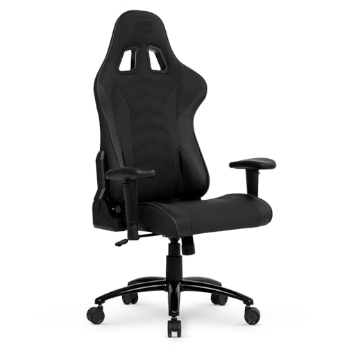 Cadeira Gamer DT3 Elise 2024 Black, ergonomica e confortável com revestimento DT3 PU MaxPro™, espuma