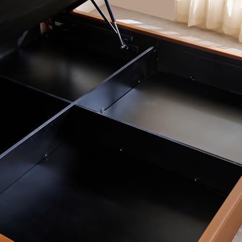 Image of Home Centre | Tiffany | Engineered Wood | Hydraulic Storage | King Beds | Brown | 1 Year Warranty
