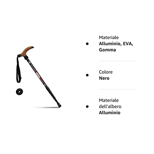 KRY, bastone per camminata o trekking, a forma di