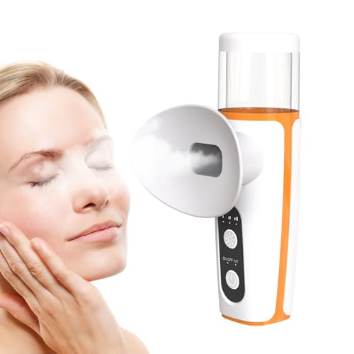 Nebulizador Nano Para Ojos – Vaporizador Portátil Con Compresas Calientes Y Frías | Dispositivo De Cuidado Ocular Para Aliviar Sequedad Y Limpiar Gafas | 3 Temperaturas, 2 Niveles De Vapor, Depósito 2