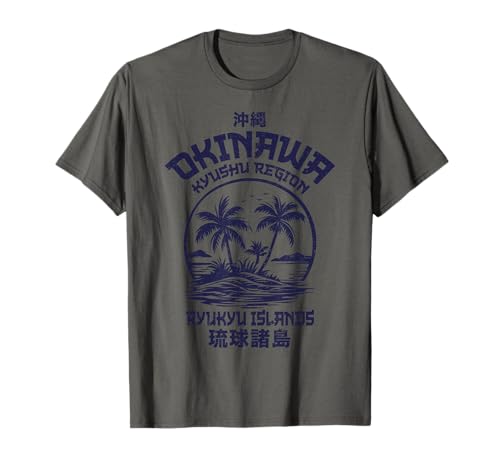 Okinawa Japan Ryukyu Islands Retro Japanese Souvenir T-Shirt
