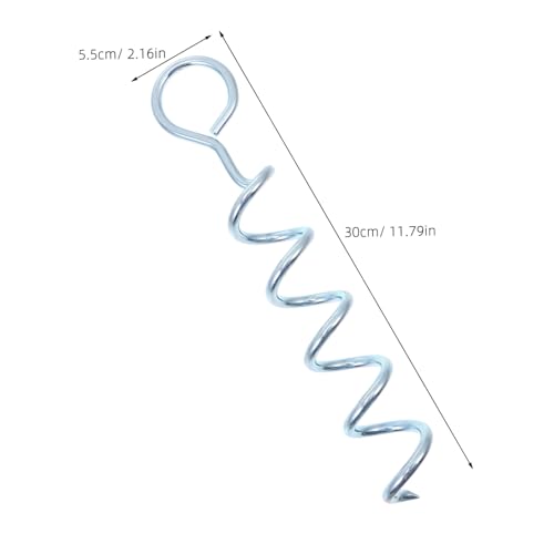Clavos resistentes para fijación de carpas BESPORTBLE pack de 6 estacas duraderas de camping 3