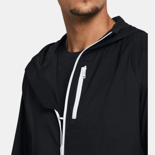 Under Armour Phantom Windbreaker Veste running Hommes noir - black 001/white 100 L