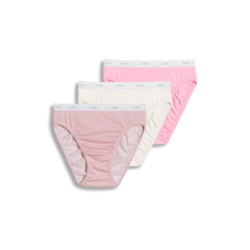 Image of Jockey Women's Underwear 100% Cotton Classic French Cut - 3 Pack