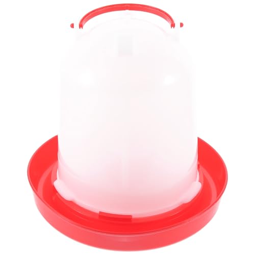 SEWACC 5L Automatic Poultry Waterer for Chicken Quail Pigeon Drinking, Thickened Plastic Water Feeding Dispenser Suitable for Home Farm Use