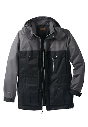 Boulder Creek by KingSize Men's Big & Tall Lightweight Expedition Parka
