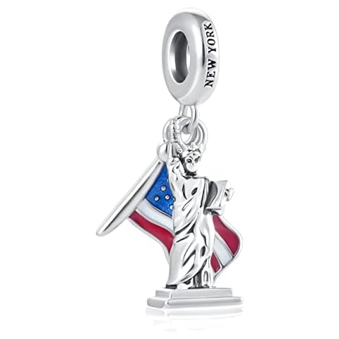 NanMuc American Flag and Statue of Liberty Charm Cover