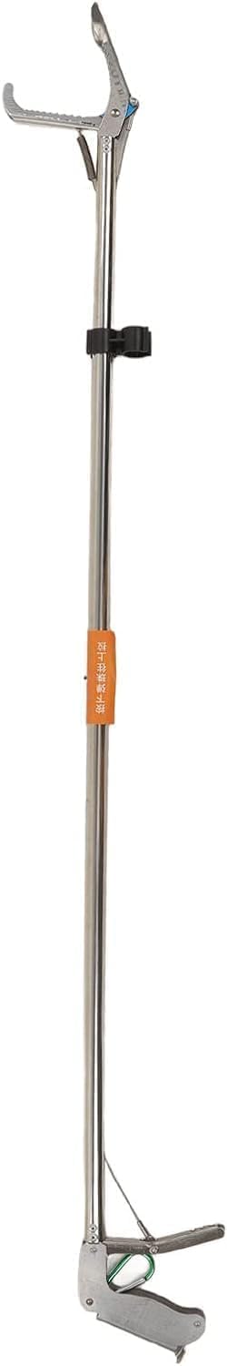 Pinza per Serpenti Pieghevole e Autobloccante in Acciaio Inossidabile, Strumento di Presa per Rettili, Portatile con Elevata Tenacità, Lunga
