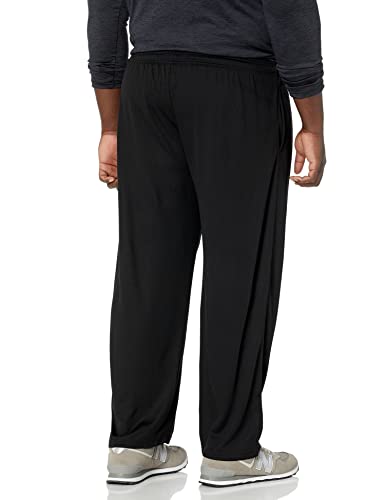 Russell Athletic Men's Big and Tall Dri-Power Pant, Black, 4X