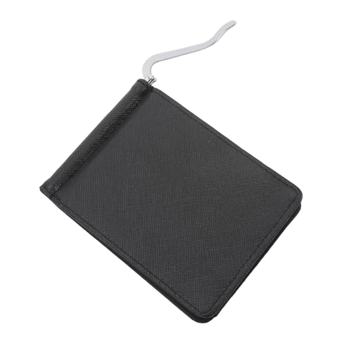 Essencedelight Mens Slim Wallet with Money Clip Front Pocket Bifold Leather Credit Card Holder Minimalist Wallet for Men Women,Black4