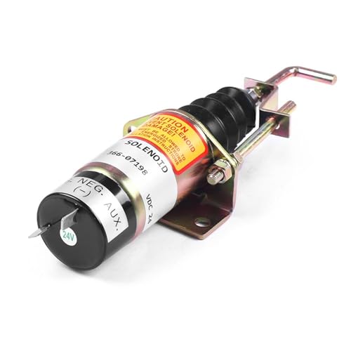 Électrovanne d'arrêt de carburant 24V 366-07198 solénoïde 1502-24C7U2B2S1