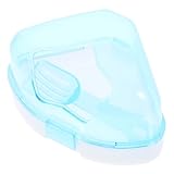POPETPOP Plastic Hamster Bathtub Hamster Bath Container Creative Design for Pets Durable Material for Home and Pet Store Use Present for