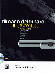 The New Flute By Tilmann Dehnhard. For Flute. Book and Dvd.      Paperback