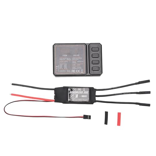 Control Estable con el Controlador de Velocidad 50A Brushless RC 6