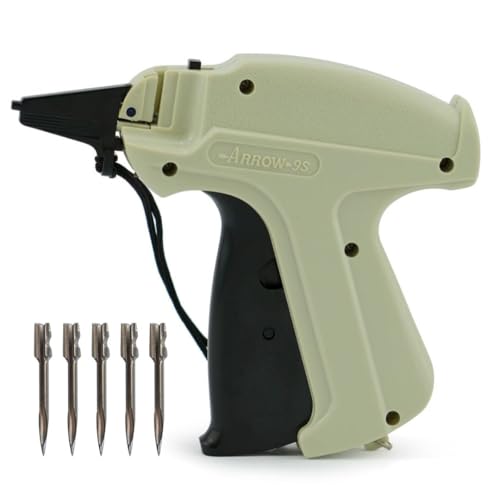Pokornys - Pistola de etiquetado Arrow 9S Standard - Set de 5 Agujas de Repuesto para Textiles y Ropa