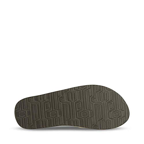 Teva Men's Mush Ii Canvas M Flip Flop,Dune,9 M Us #TOP5