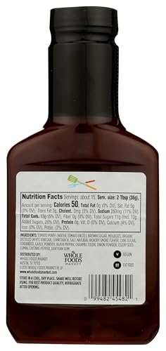 Whole Foods Market 365 Original Barbecue Sauce 19.5 oz