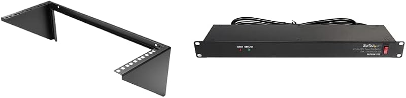 StarTech.com Wall Mount Rack and Power Accessories Bundle for Networking Equipment
