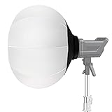 24”/60cm Lantern Softbox: Takerers 360° Inflatable Soft Light Modifier for Bowens Mount Lights, Prof