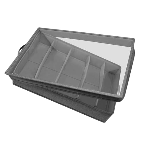 SMASOLO Organizer Portaposate Trasparente con Scatola Utensili Portatile con Scomparti Multipli per Forchette e Cucchiai Facile da e Conservare per Uso e Speciali