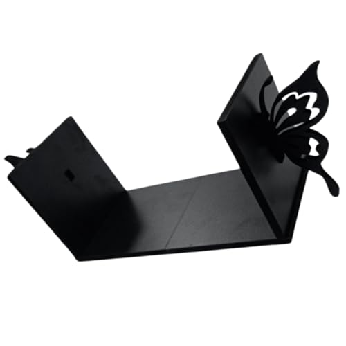 Aparador Organizador Suporte Livro Bibliocanto Preto - Borboleta Butterfly