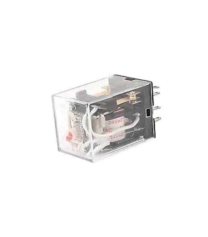 Relé CA 24V HH52PL DPDT de 8 pines con LED rojo para solucionar fallos de señal 3