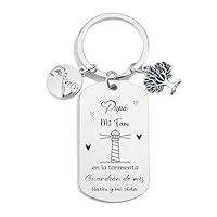 FGHJK Regalo Dia del Padre Dia del Padre Regalos Regalos Dia del Padre Dia del Padre Llaveros Dia del Padre Regalos Papá Llavero Papá Regalo Padre Llavero Padre Regalo Cumpleaños Padre (3)