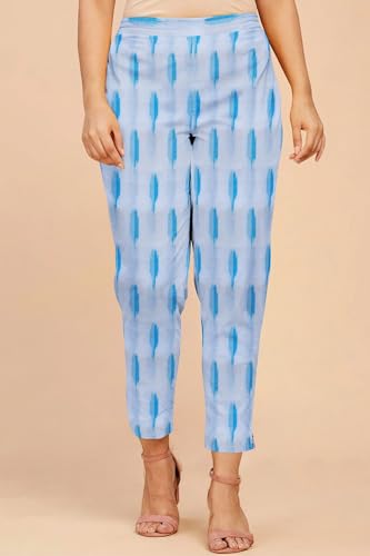 Image of Cotton Pochampally ikat unstitched blouse, Kurthi, long frock fabric material for women (1 meter, 2 meters & 3 meters)
