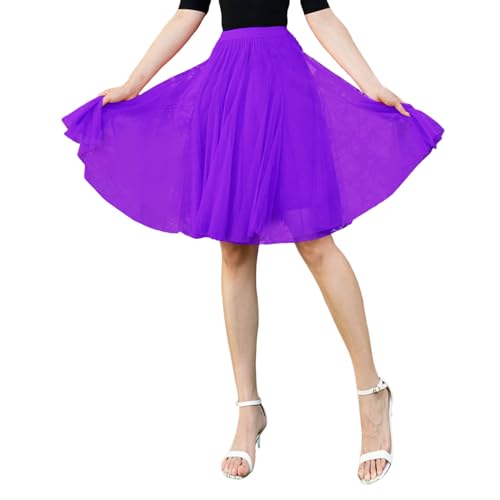 Jupe en tulle pour femmes déguisement adulte et mode plissée