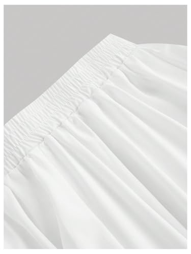 Verdusa Women's Renaissance Tiered Layered Ruffle Skirt High Low A Line Flowy Skirts3