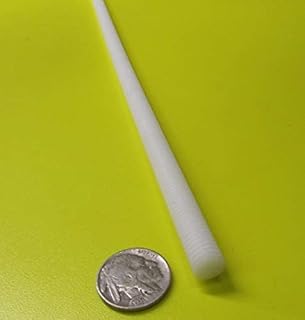 Acetal Fully Threaded Round Rod RH 3/8