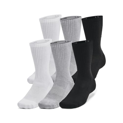 Image of Under Armour Training Cotton Crew Socks 3-Pack