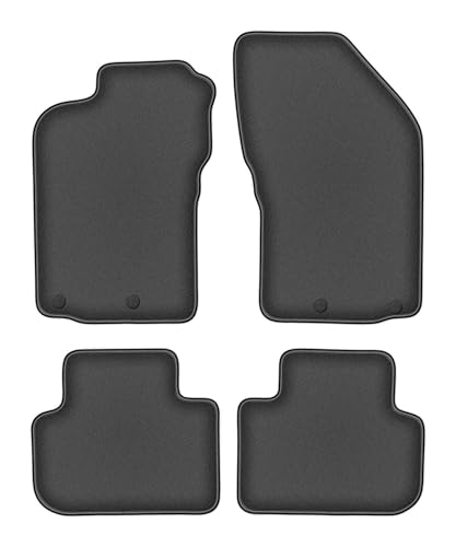 Tapis de voiture en velours Durban graphite pour Alfa Romeo 147
