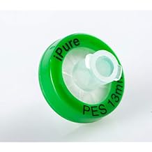 Sterlitech PES Syringe Filter, Non-sterile, 0.22um, 13mm, 100/Pk, 1470353