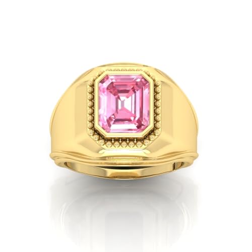 Bague ajustable saphir rose 13 carats : finie l'erreur de taille
