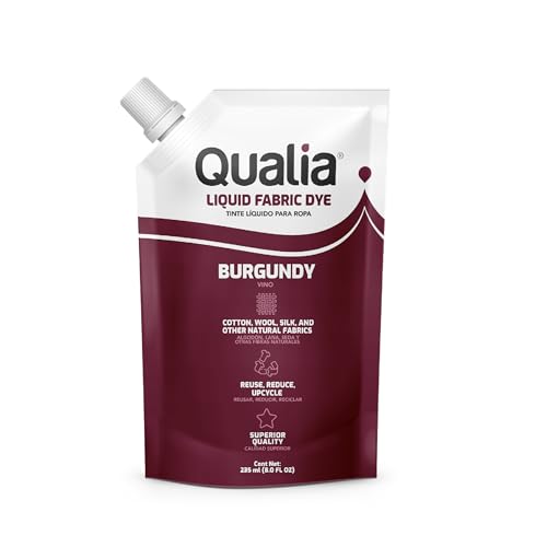 Qualia Fabric Dye - for Natural Fibers - 235 ml Burgundy