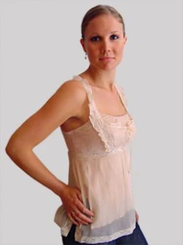 Voile de coton brodé au mètre laize 58 large pour vêtement d'été