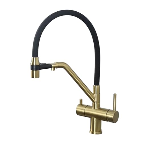 Robinet de cuisine 3 en 1 avec osmose inverse laiton pour filtrer l'eau évier