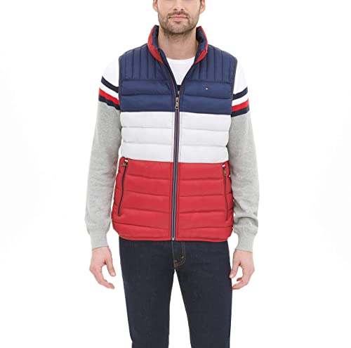 Tommy Hilfiger mens Lightweight Packable Puffer Vest Jacket (Standard and Big & Tall)