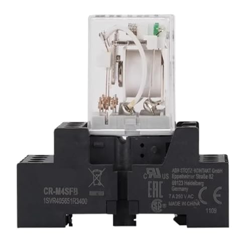 Relais électromagnétique CR-MX230AC2L avec socle CR-M2SFB pour armoire de commande - 2