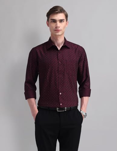 Image of AD by Arvind Slim Fit Corduroy Shirt
