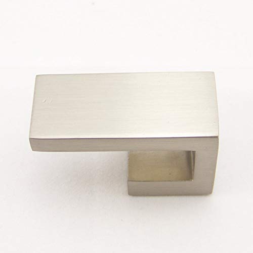 HandleMax Modern Satin Nickel Pull Kitchen Cabinet Hardware Handle Drawer Knob, K19SN, 25 Pack