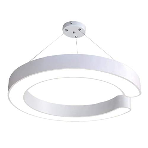 Lustre LED pour restaurant et bar au design demi-rond créatif