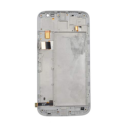 Image of Pre Install LCD Display Touch Screen Assembly with Frame Replacement for Motorola Moto G4 Plus XT1640 XT1642 XT1643 White